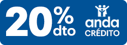 Descuento Descuento del 20% con tarjetas de crédito ANDA